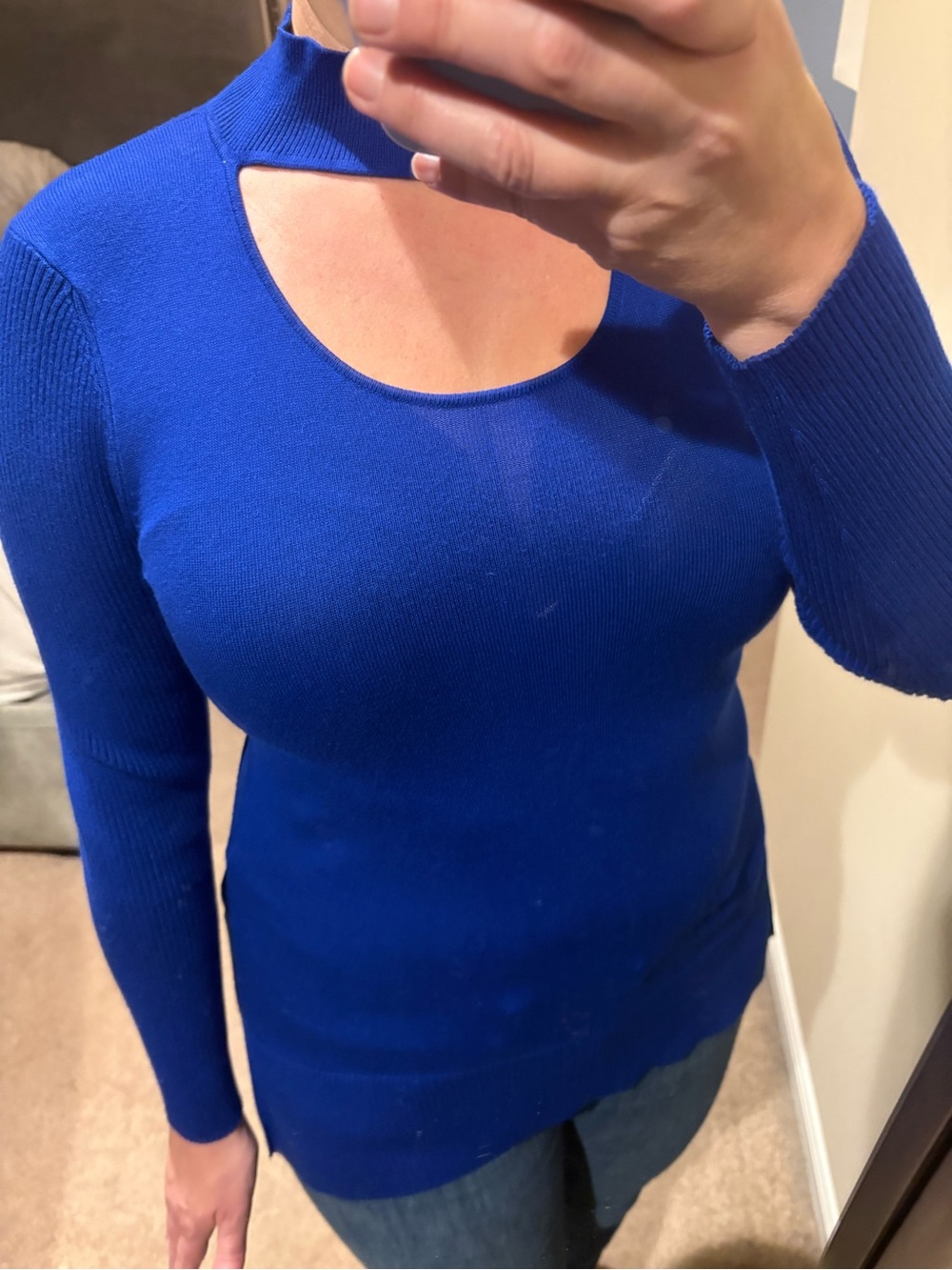 Kate & Mallory turtleneck tunic sweater S